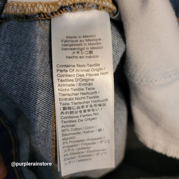 Madewell Jeans 27 Curvy High Rise Skinny Moreaux Wash AA621 Tummy Control - Picture 6 of 13